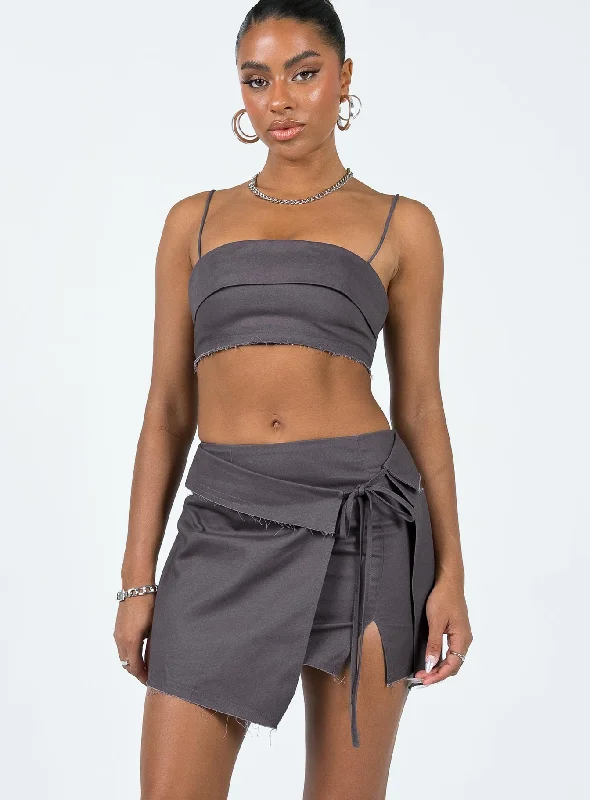 Statement Fashion Offers Women's High-Fashion Attire Statement Fashion Offers Stanton Set Grey