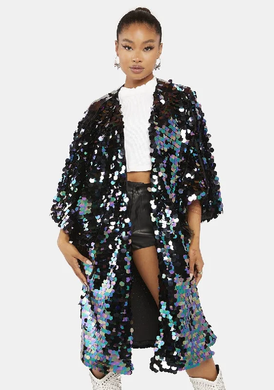 Timeless Women's Outfit Chic & Modern Sales Envy Thanks A Million Sequin Jacket