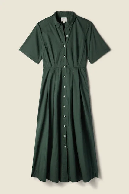 Women's Party Clothes Latest Fashion Aster Dress Thyme Poplin