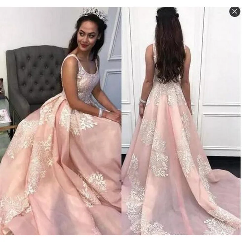 Stylish Women's Attire Luxury Casual Deals WD5874 Blush/Ivory Wedding Dress A Line Engagement Dress ,Prom Formal Dresses Court Train Stylish Women's Attire Luxury Casual Deals WD5874 Blush/Ivory Wedding Dress A Line Engagement Dress ,Prom Formal Dresses Court Train