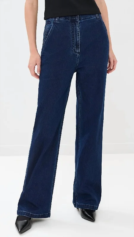 Women's Travel Apparel Fashionista Sale Classic Denim Barry Jeans In Indigo