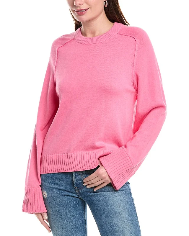 Women's Active Outfit For Fitness New Styles Just In SIMKHAI Raglan Cashmere-Blend Sweater Women's Active Outfit For Fitness New Styles Just In SIMKHAI Raglan Cashmere-Blend Sweater