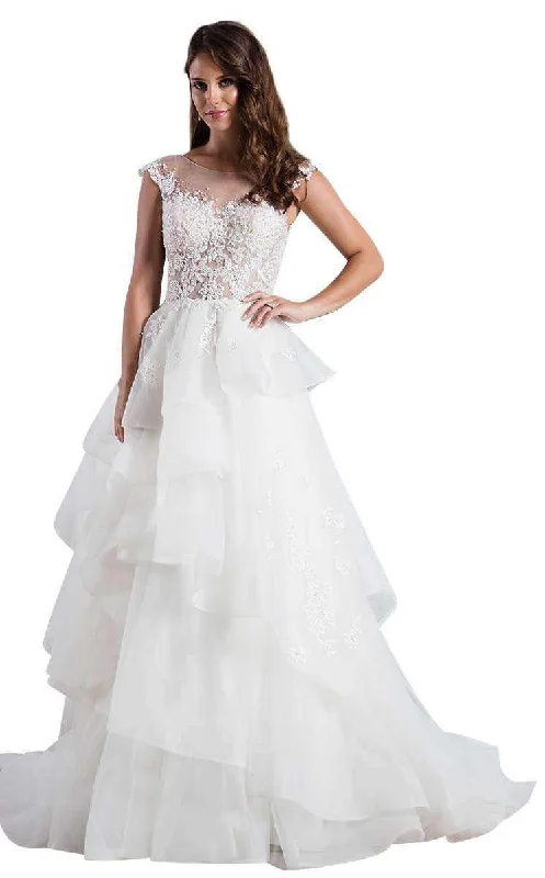 Women's Trendy Outfit Huge Price Cut Rachel Allan M603 Bridal Dress