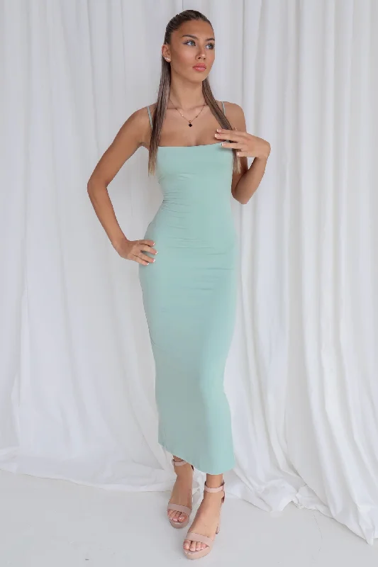 Women's Wardrobe Apparel Clearance Event Debbie Midi Dress - Mint