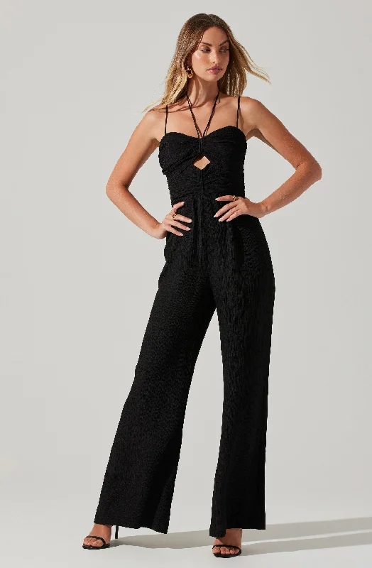 Women's Clothes Everyday Elegance Sale Kamora Front Cutout Jumpsuit