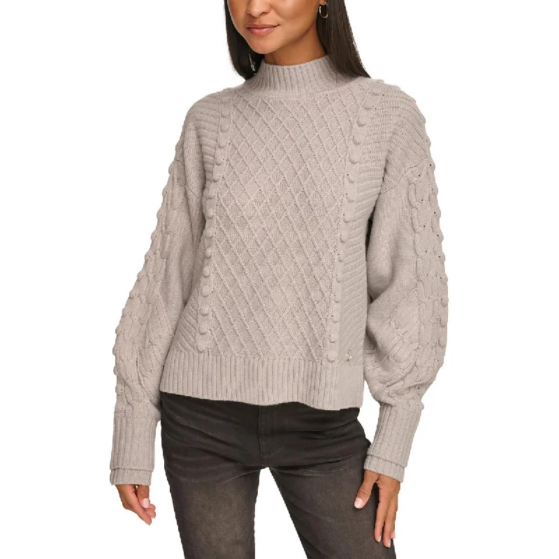 Luxury Women's Clothing Flash Sale Now Womens Ribbed Trim Comfy Crewneck Sweater