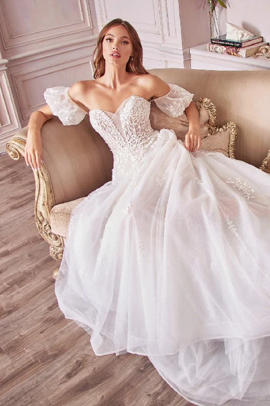 Women's Chic Outfit Limited Stock, Big Sale Andrea & Leo A1014 Long Wedding Dress Bridal