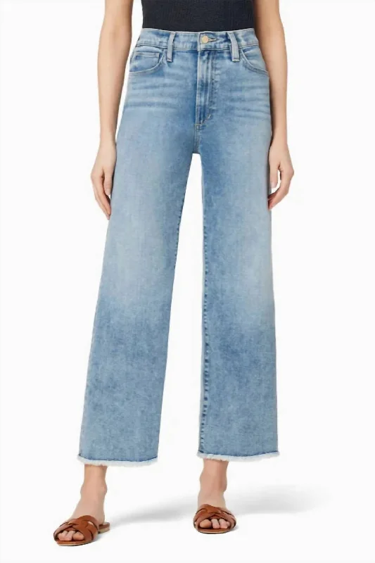 Women's Chic Apparel Statement Fashion Offers The Blake Jeans With Fray Hem In Low Key