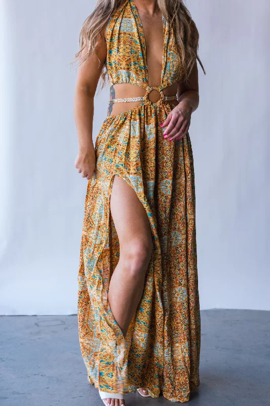 Women's Relaxed Outfit Valentine's Special Virgin Islands Maxi Dress (Sunset) FINAL SALE Women's Relaxed Outfit Valentine's Special Virgin Islands Maxi Dress (Sunset) FINAL SALE