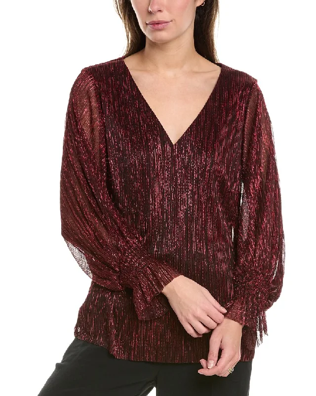 Catch Every Fashion Trend Vince Camuto Smocked Top