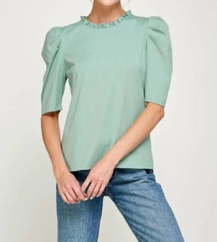 Limited-Time Offer The Sage Top In Green