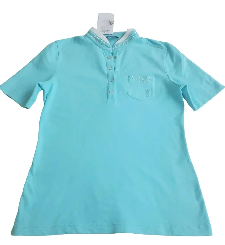 Must-Have Style Discounts Women's Holiday Dream Polo In Aqua Blue