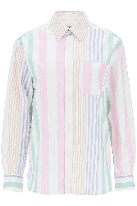 New Arrivals A.P.C. Women's Sela Striped Oxford Shirt