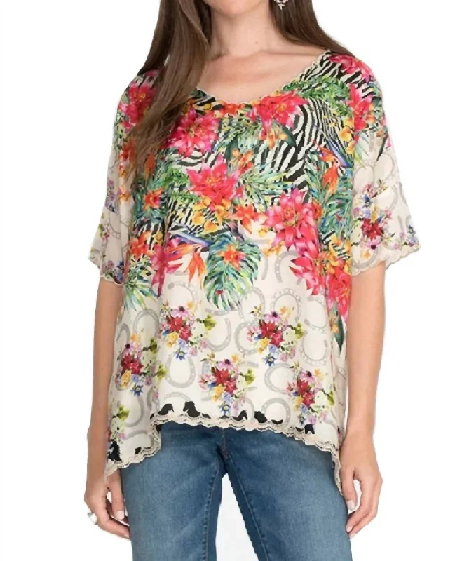 Fashionista Sale Seabiscuit Shiloh Top In Multi