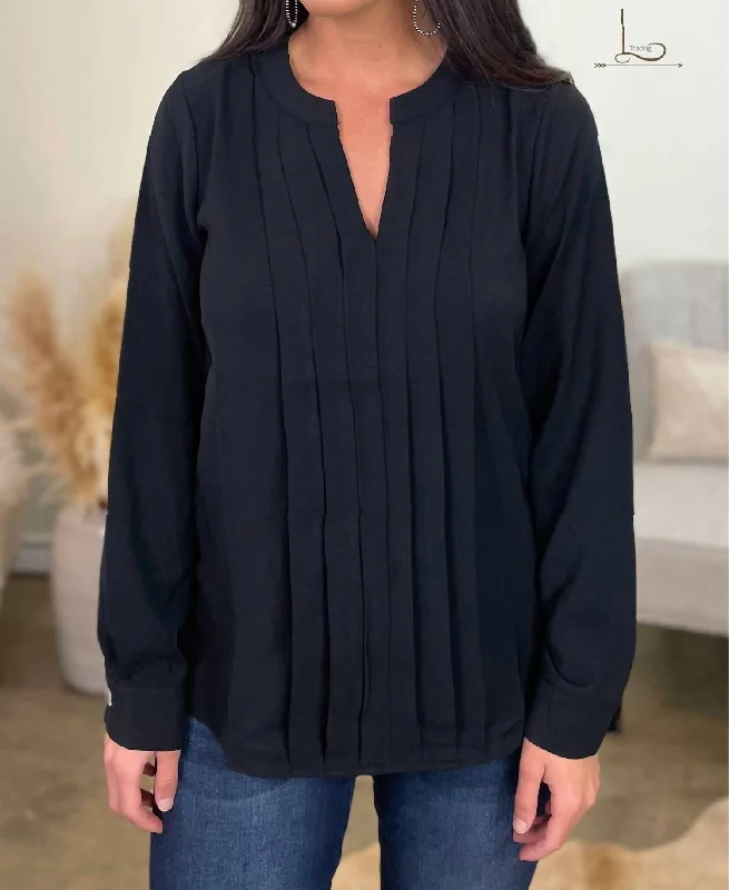 Trendy Fashion Sale The Monroe Top In Black