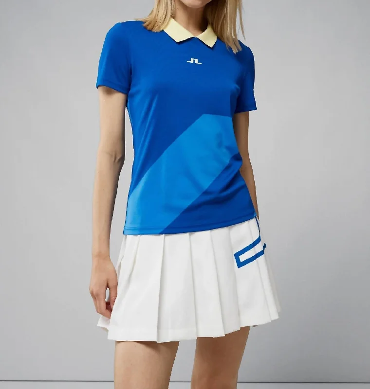 Stylish Savings Bea Polo In Nautical Blue