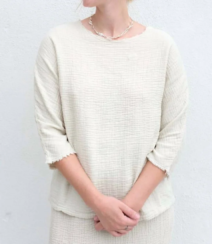 New Arrivals Dolman Top In Cloud