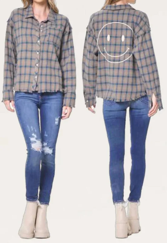 Seasonal Fashion Multi Plaid Flannel