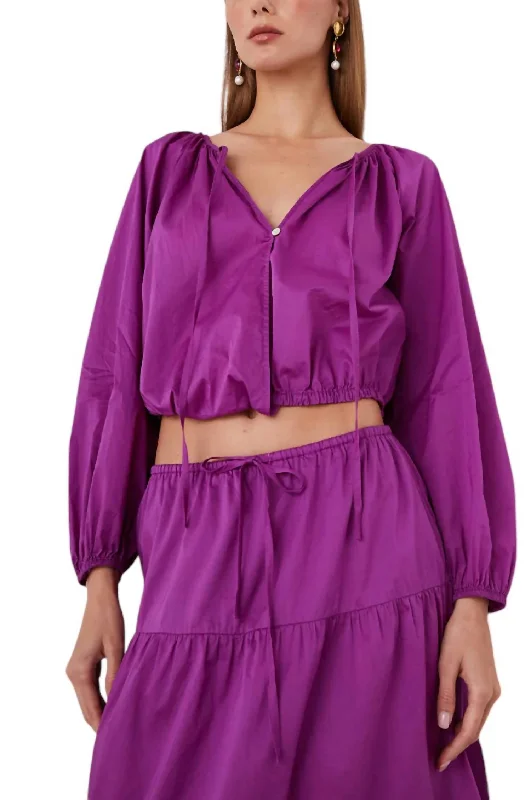 Save Big Katia Top In Berry