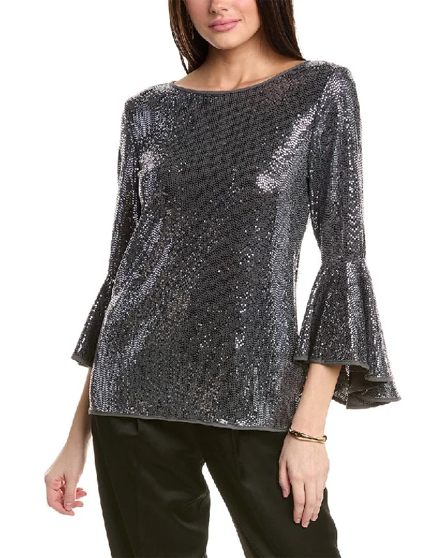 Bold Style Discounts Vince Camuto Sparkle Sequin Top