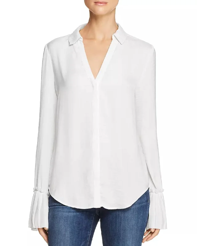 Limited Time Offers Abriana Shirt In White