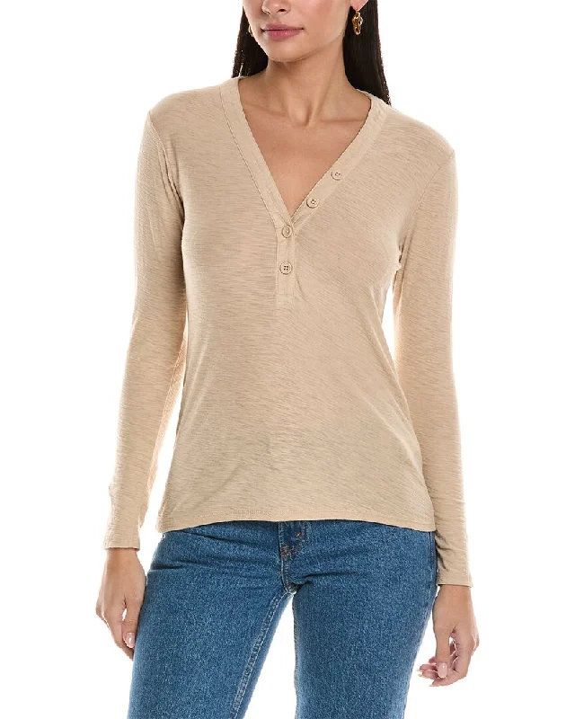 Casual Fashion James Perse Jersey Henley Top