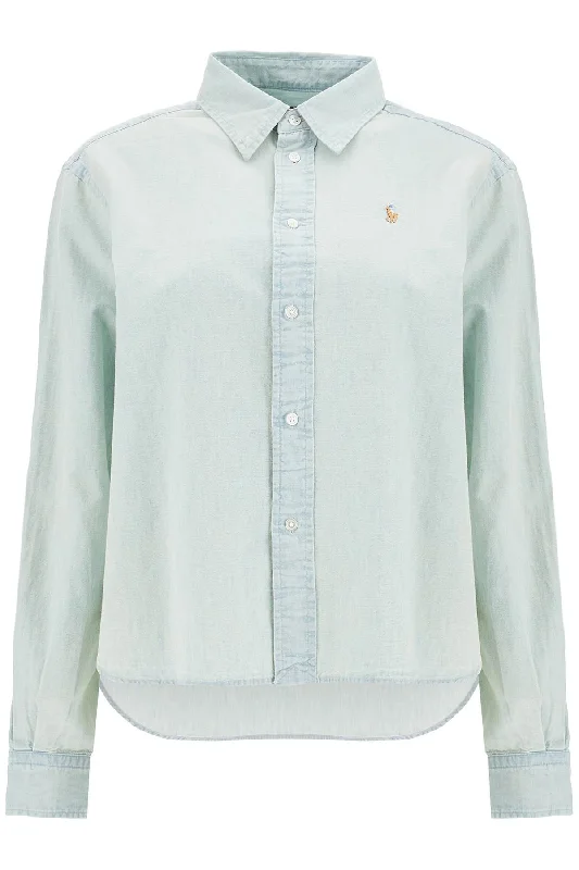 Low Price Special Polo Ralph Lauren Women's Boxy Fit Chambray Shirt