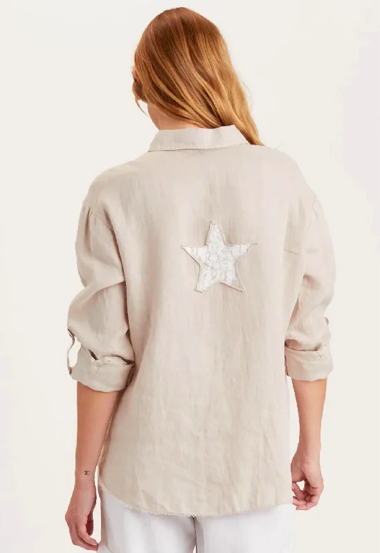 End Of Season Sale Babin Star Button-Up In Cremini