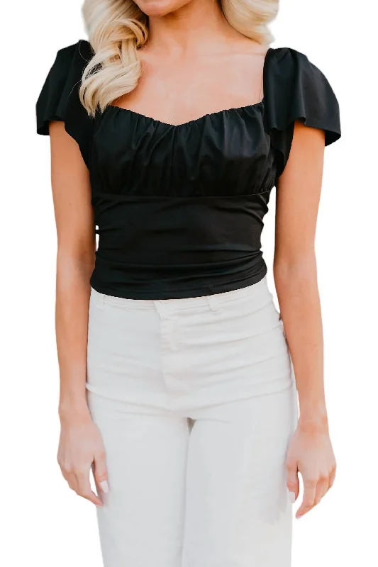 Stupidly Low Prices Heartbreaker Top In Black