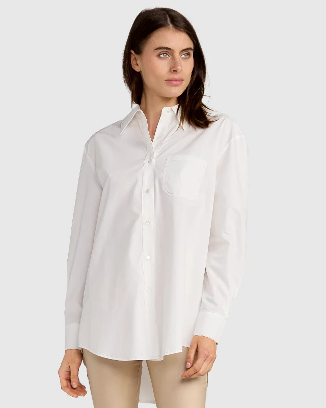 Flirty Fashion Discounts My Girl Oversized Shirt