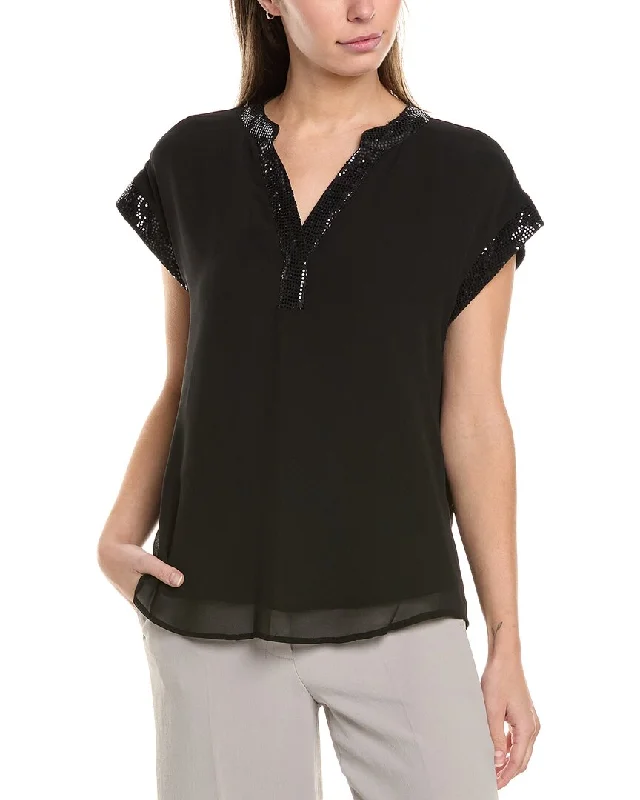 Chic Trends Unveiled Vince Camuto Top