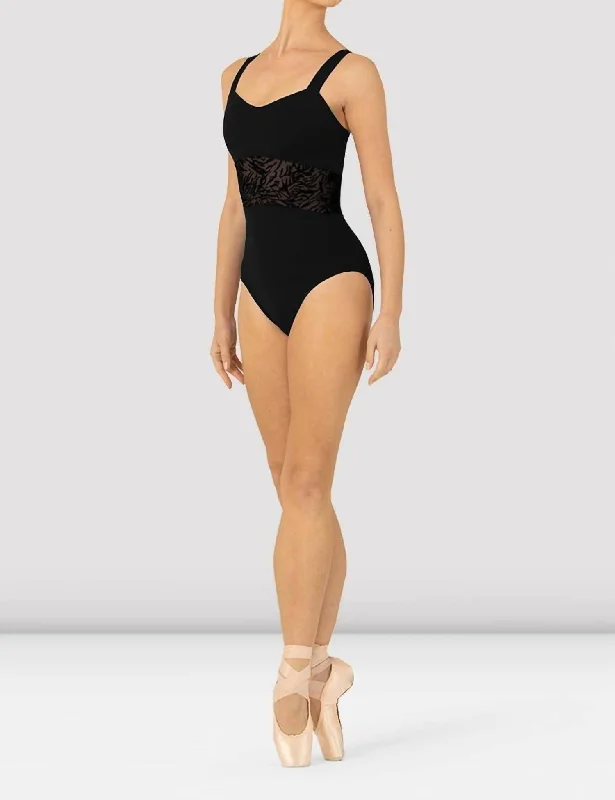 Durable Fashion Picks Chloe Wide Strap Leotard In Black