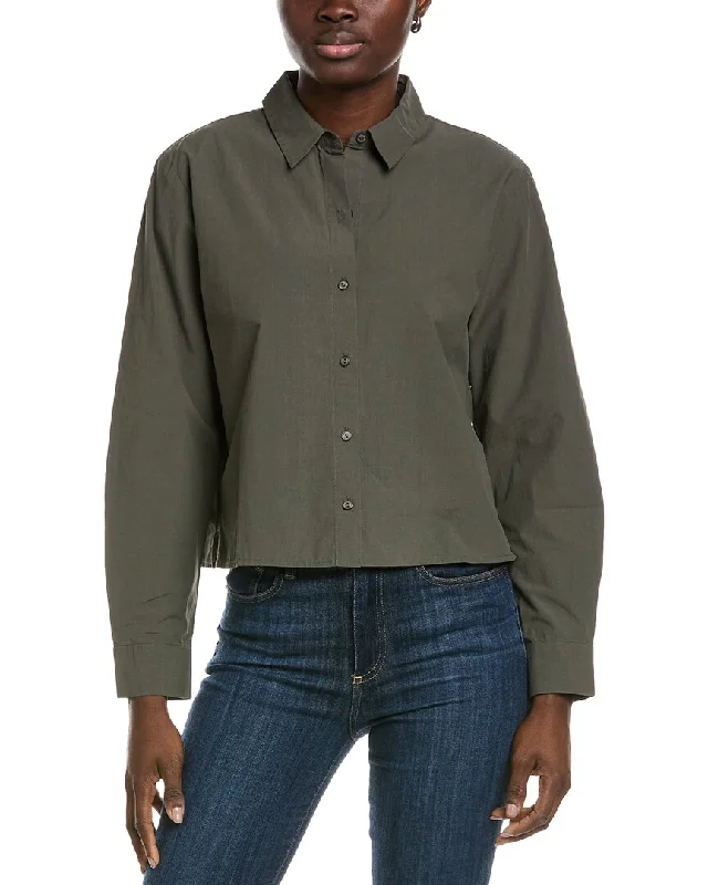 Shop The Hottest Deals EILEEN FISHER Classic Collar Shirt