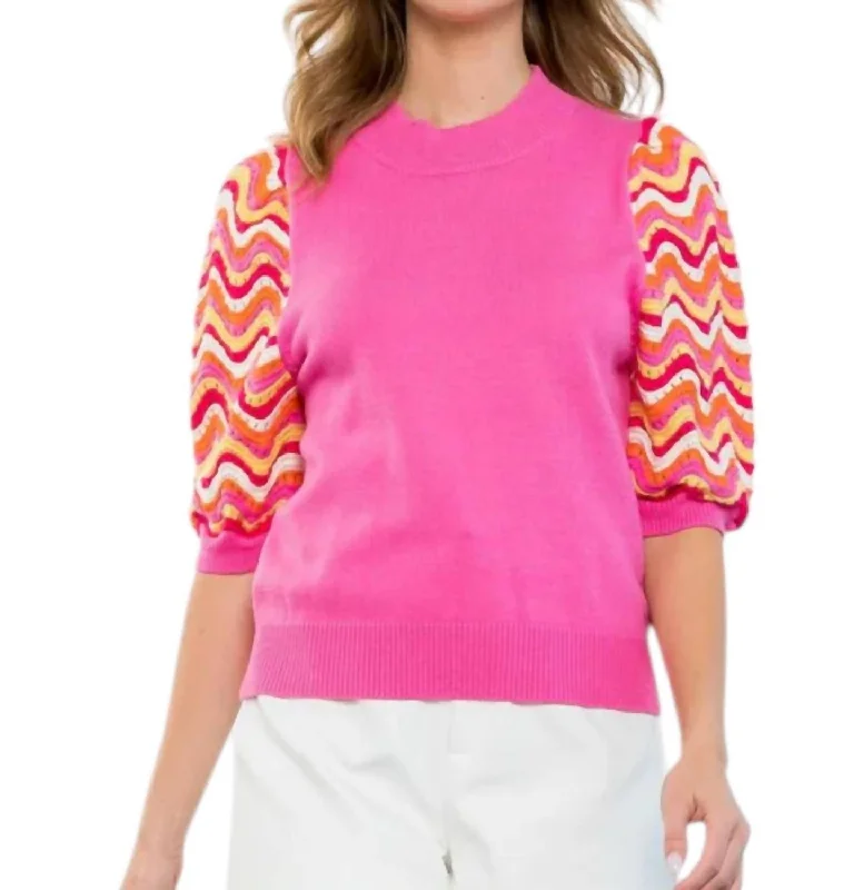 Exclusive Fashion Deals Saturday Top In Pink