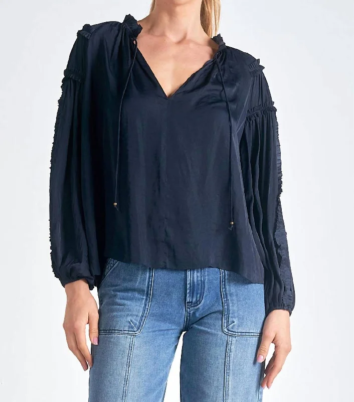 Huge Discounts This Week Elsa Top In Navy