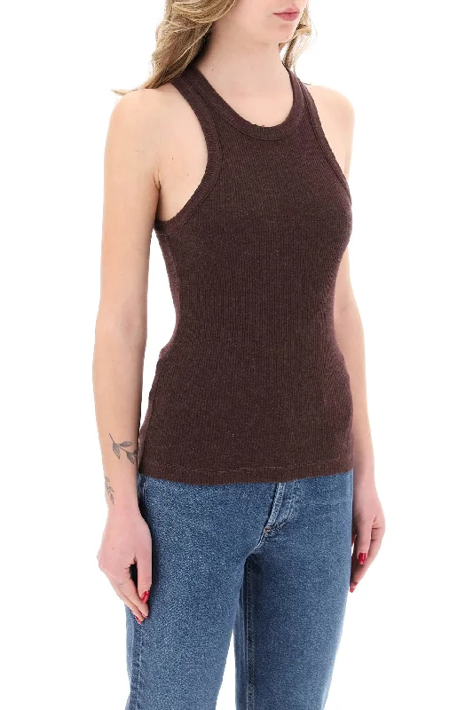 Sophisticated Street Style Offers Agolde 'bailey Knit Sleeveless