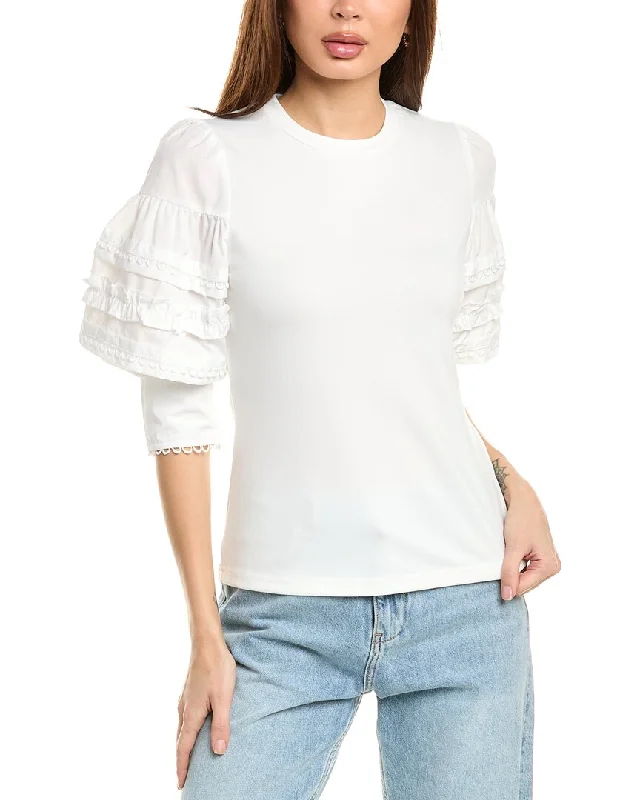 Elegant Fashion Offers Gracia Balloon Sleeve Top