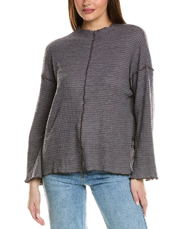 You'll Love Us Because Project Social T Simply Cozy Seamed Thermal Top