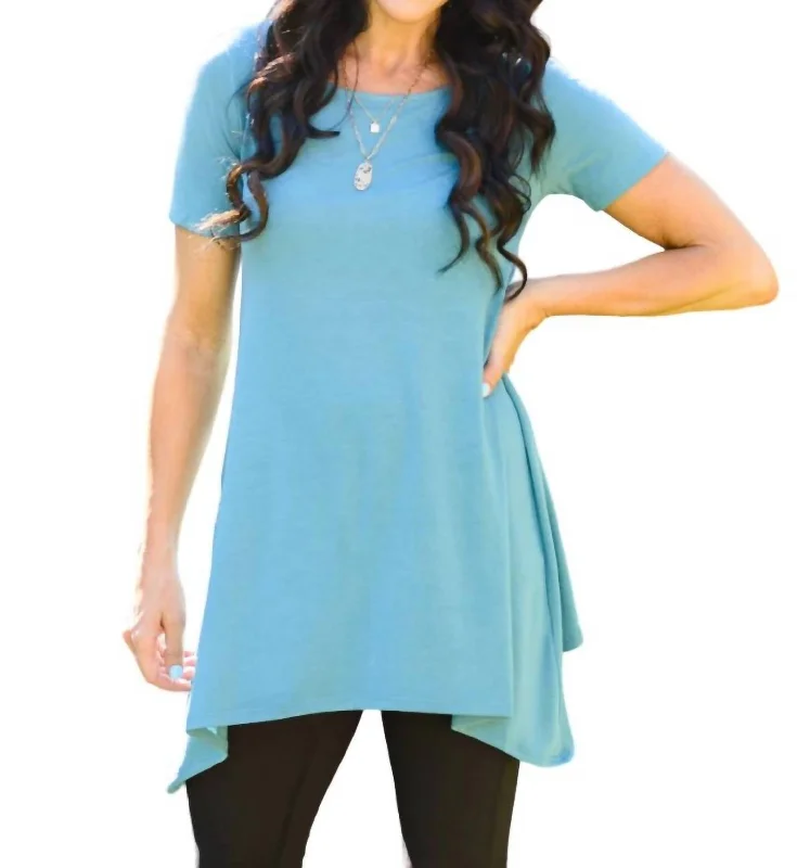 Style Redefined Fresh Feels Top In Teal