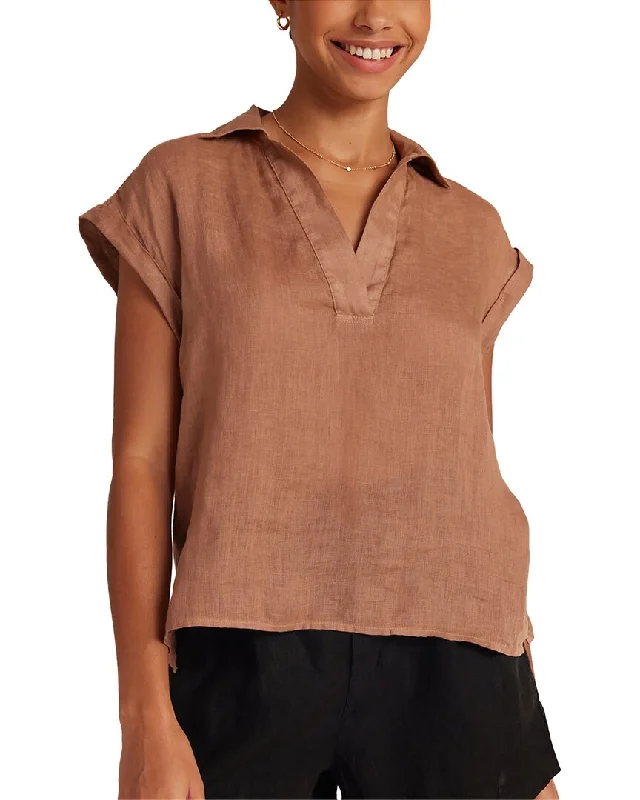 Casual Yet Chic Sales Bella Dahl Cap Sleeve Henley