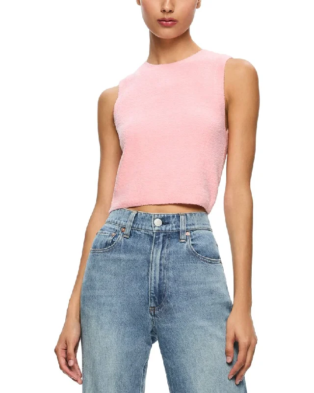 Feminine Style Promotions alice + olivia Amity Crewneck Top