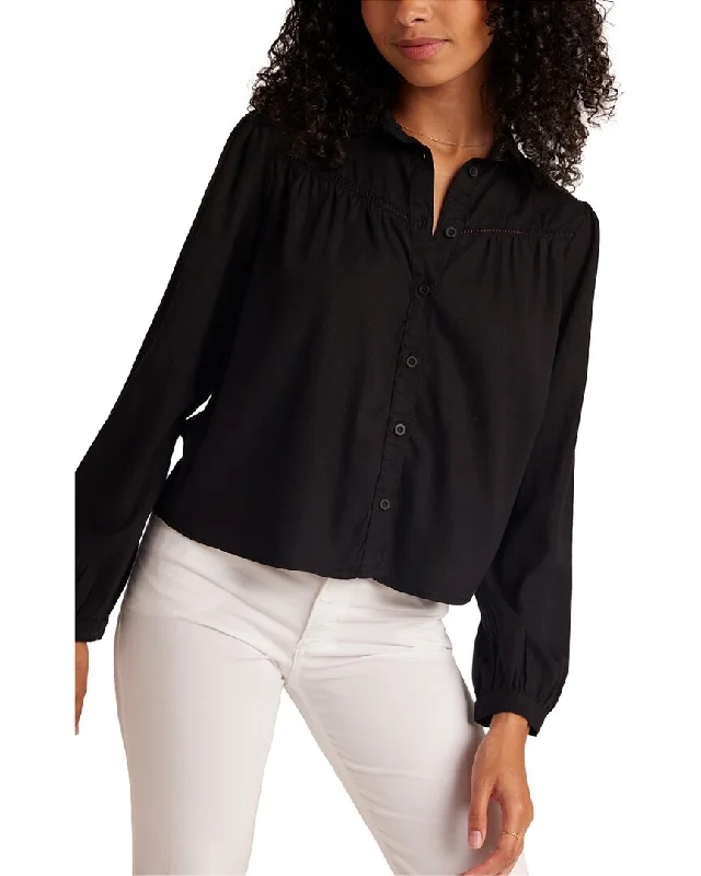 The Good Stuff Bella Dahl Ladder Trim Shirt