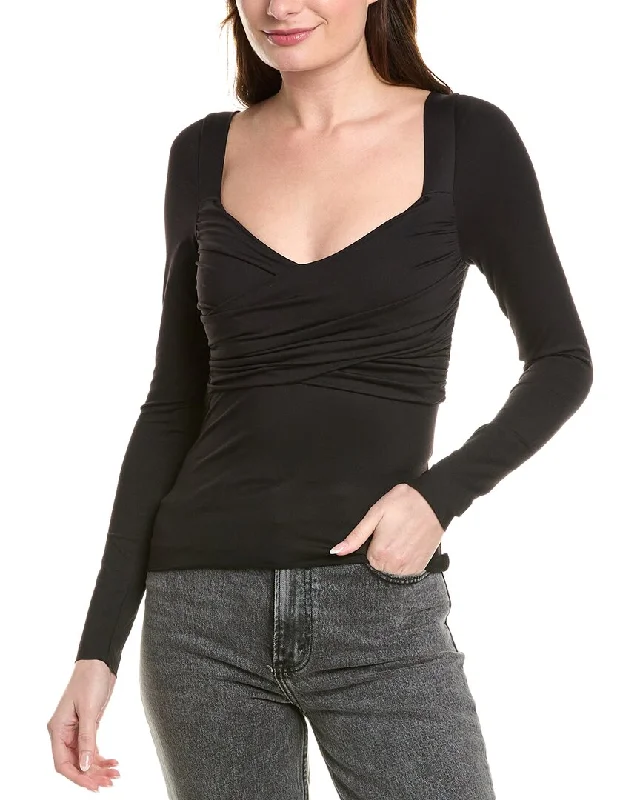 Fresh Fashion Discounts Splendid LYR Rib Twist Top