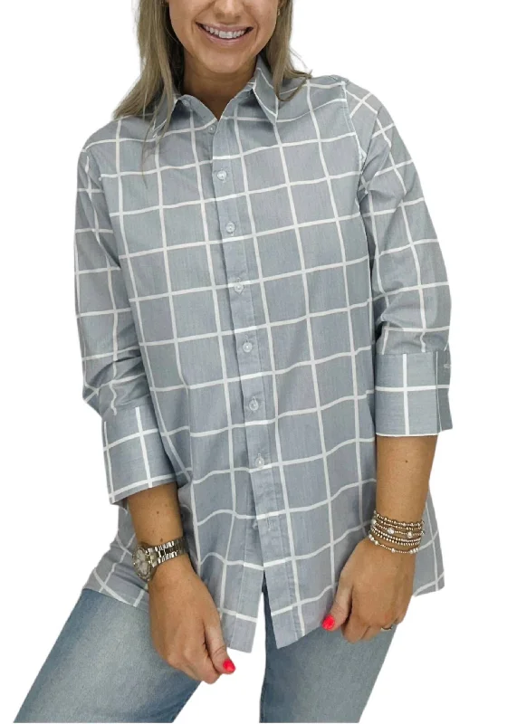 Must-Have Style Discounts Mallory Top In Gray