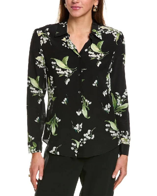 Popular Collection RED Valentino Silk Shirt