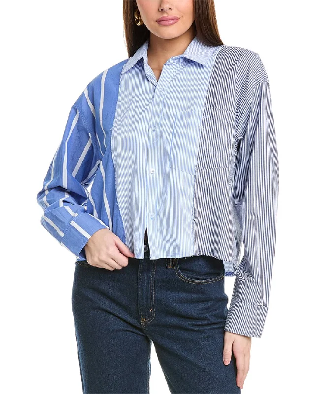 Luxury Casual Deals RE/DONE Raw Oxford Shirt