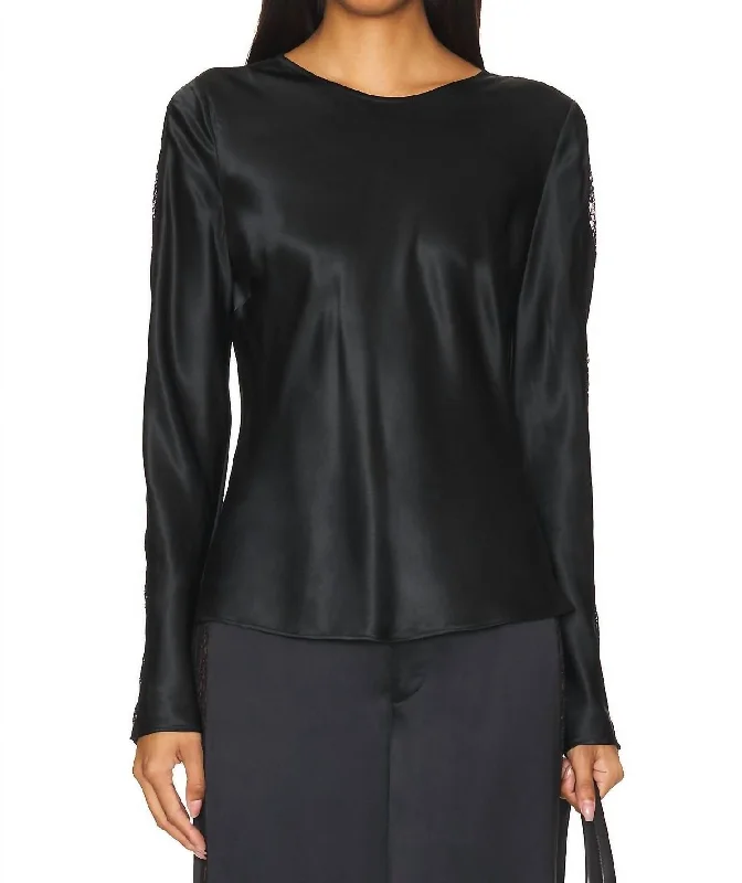 Style Without Limits Alandra Top In Black