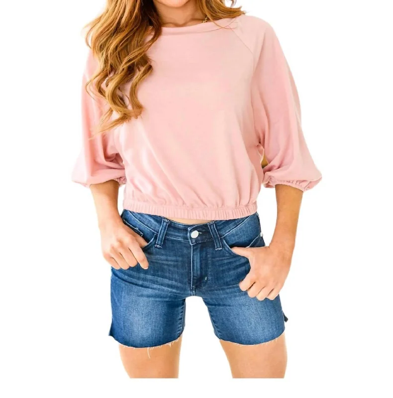 Trendy Styles Don't Go Yet Top In Pink