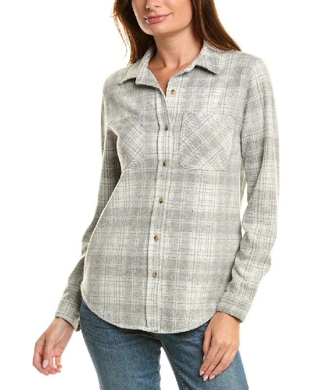 Luxury Casual Deals beachlunchlounge Sally Brushed Flannel Shirt