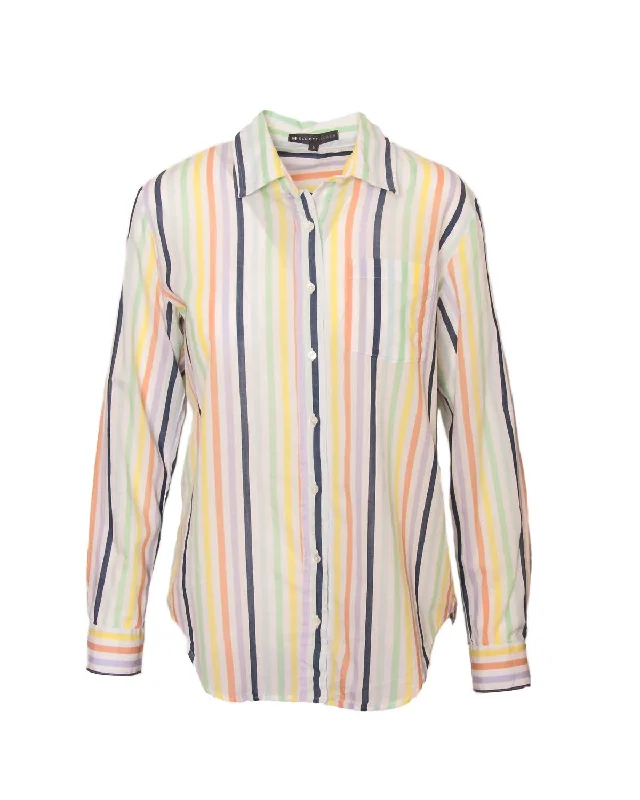 Hot Sale Over The Rainbow Shirt In Multi